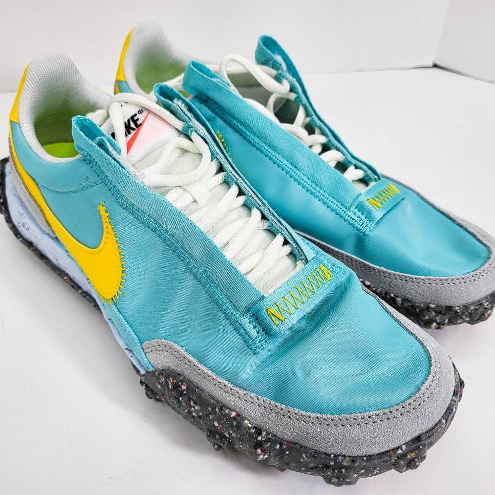 Nike Waffle Racer Crater Women's Sneaker Shoe Limited Edition Blue CT1983-400 - Picture 8 of 15